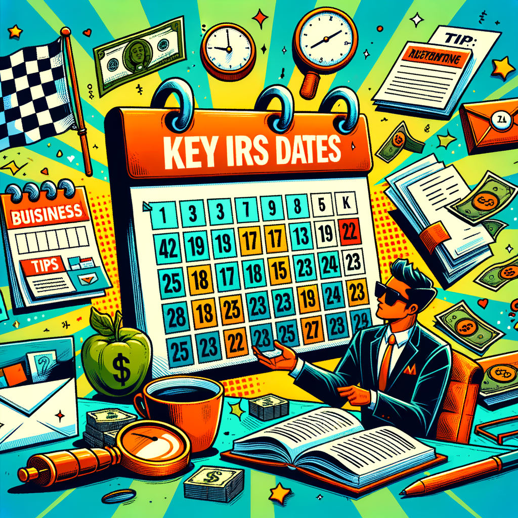 Fechas clave del IRS: Mejores consejos para dueños de negocios